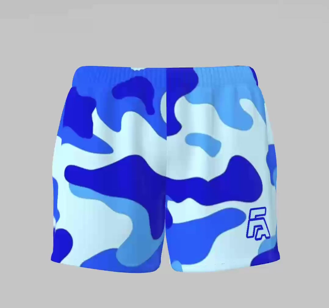 FAZIANN - Camo Color Shorts